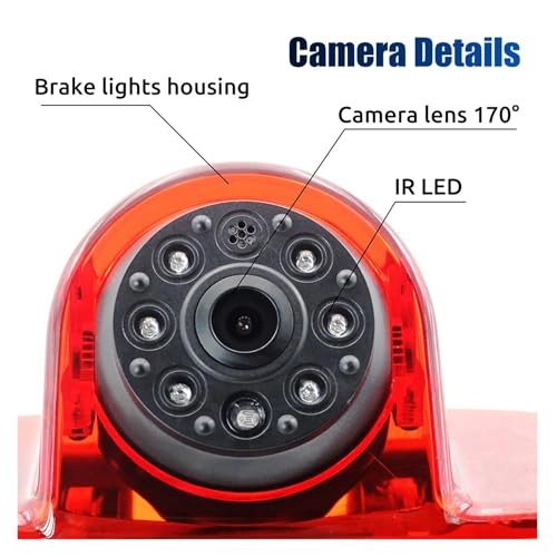 Rear View Parking Camera - Night Vision Wire