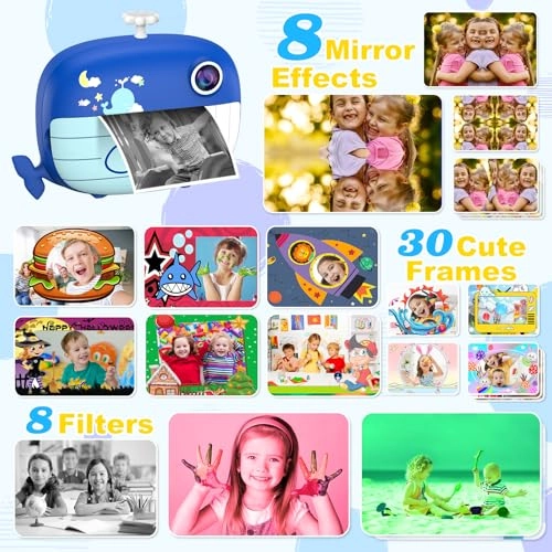 P82 - 2.4 inch 1080P Instant Print Camera