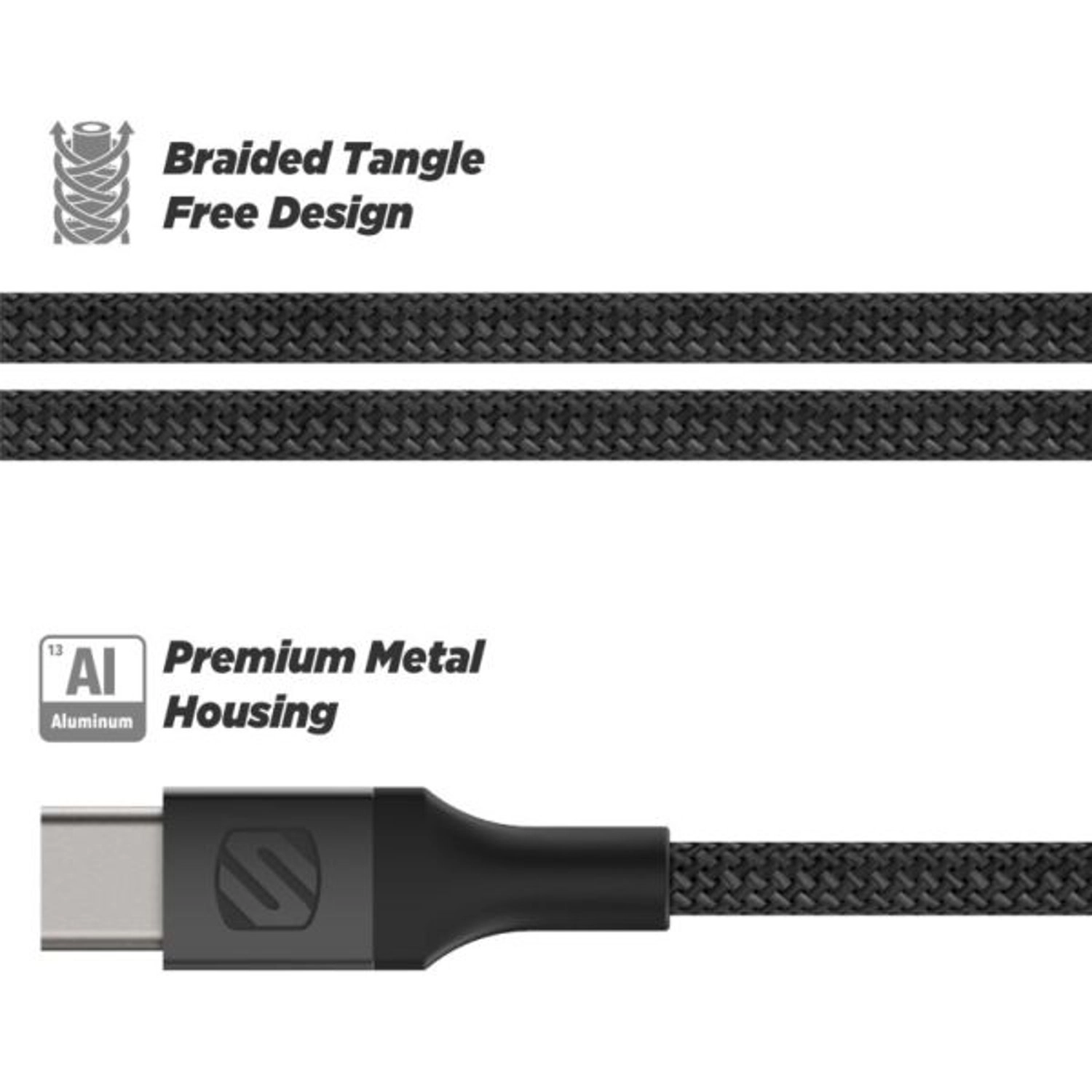 Strikeline HD Cable USB-C to USB-C 1.2m