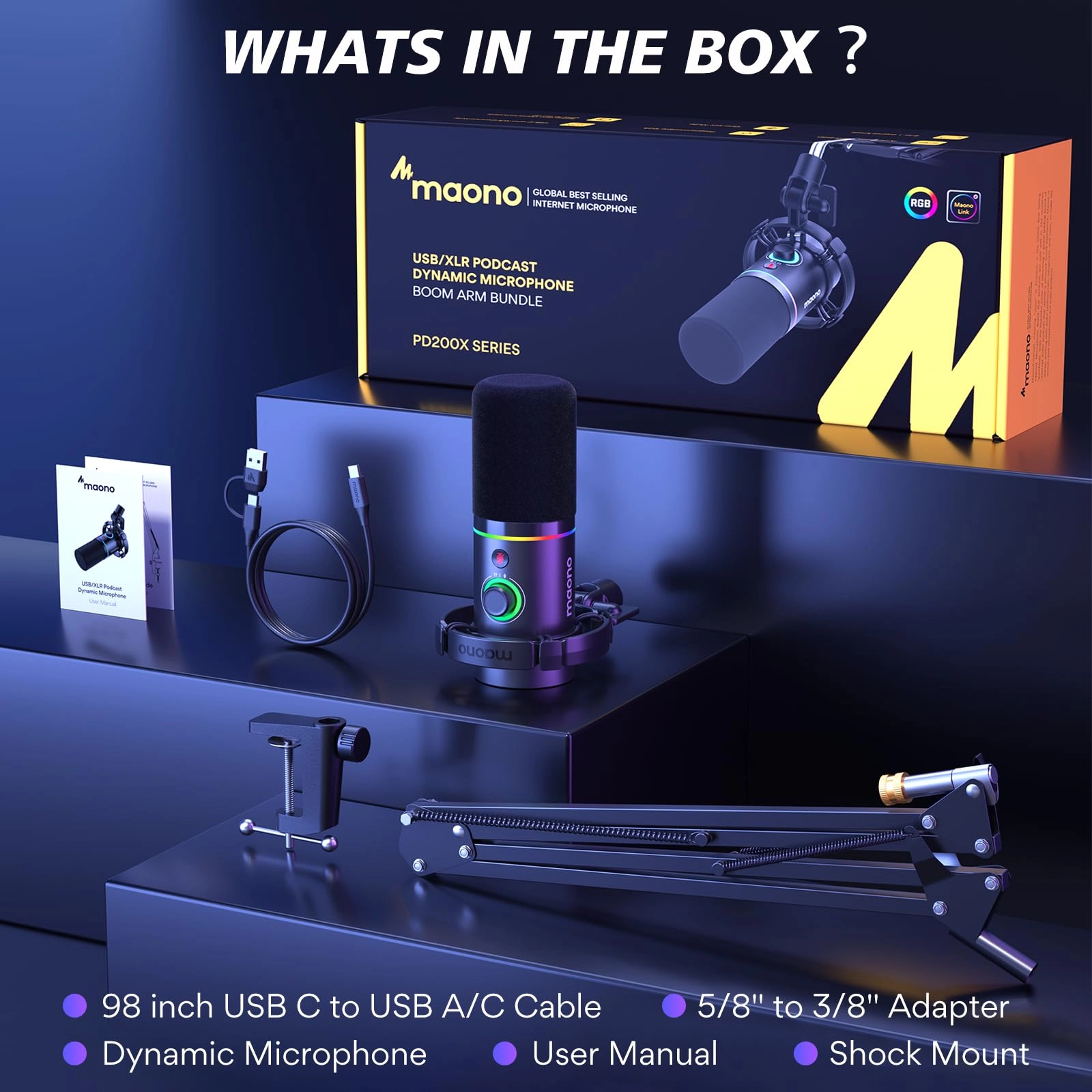 PD200XS USB+XLR Microphone