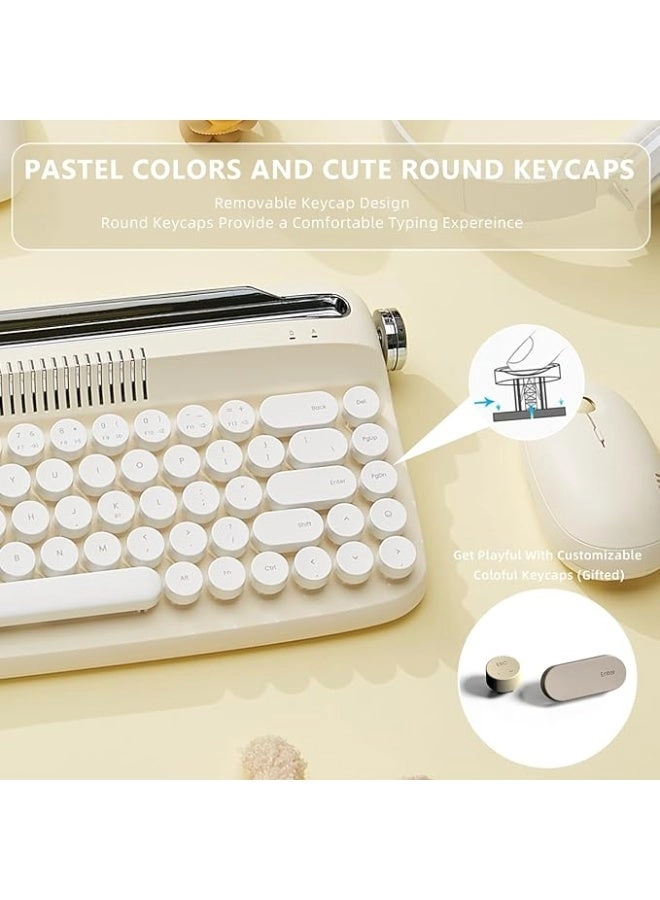 Typewriter Keyboard - Wired/Wireless