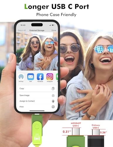 USB C 3.1 Dual Flash Drive - 512GB