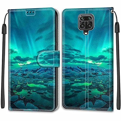 Nadoli Wallet Case Folio for Xiaomi Redmi Note 9 Pro