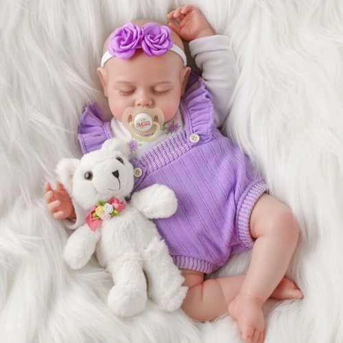 Lucy Reborn Baby Doll - 20 Inch Vinyl Cotton Girl Ages 3+