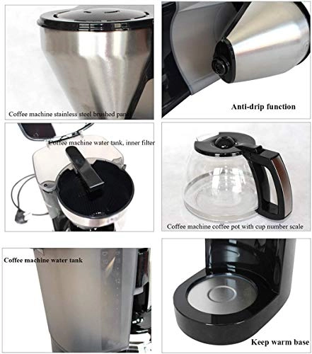 Drip Coffee Maker - Detachable Drip Keeps Warm