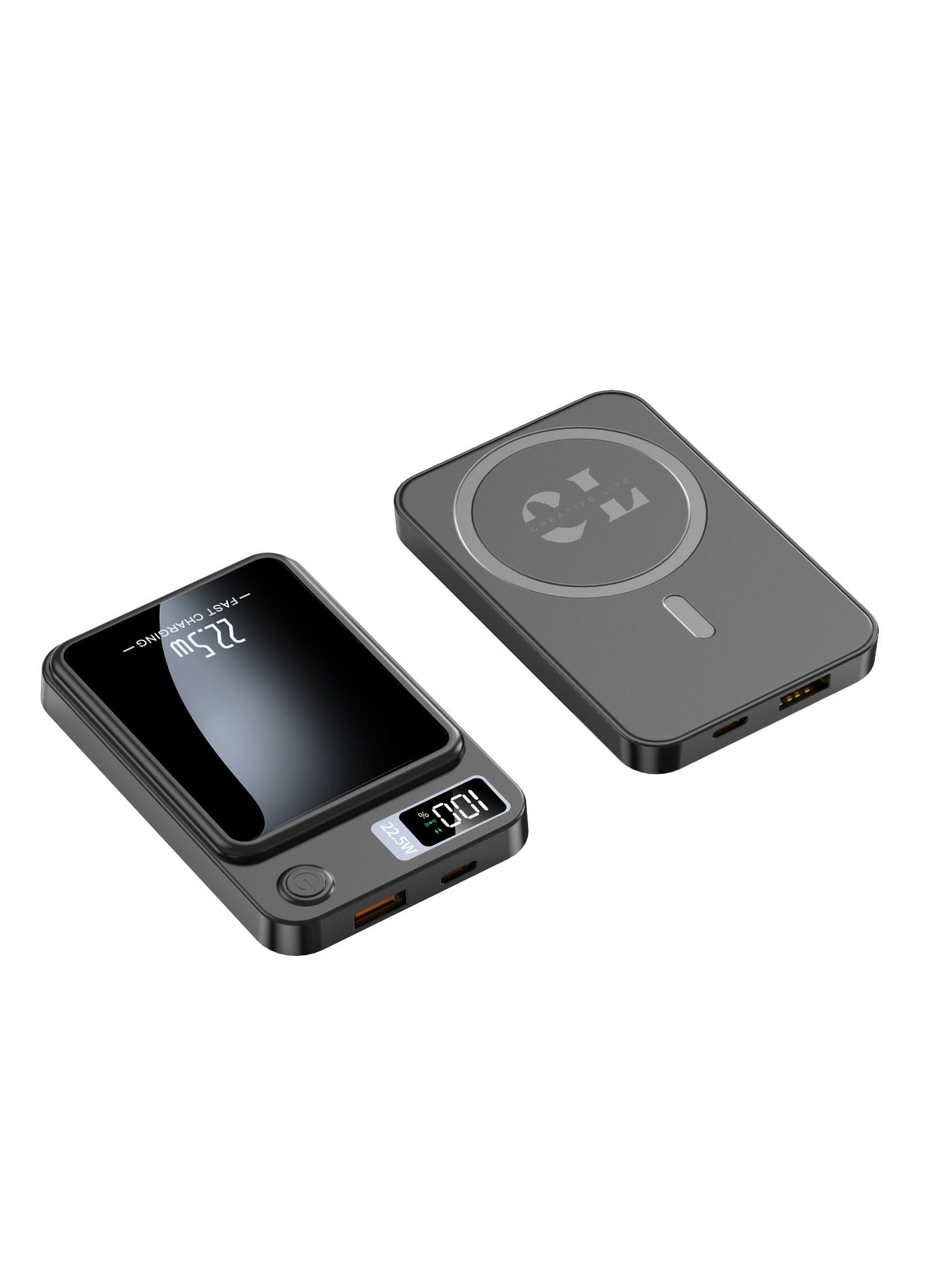 Magnetic Wireless Power Bank - 10000mAh 22.5W