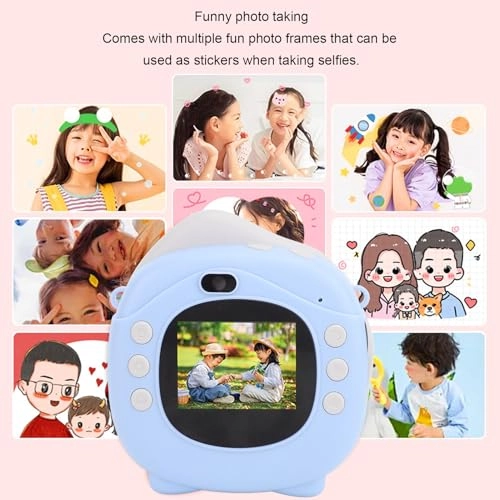 Kids Digital Camera - 12MP 2.4 Inch HD Screen Instant Print