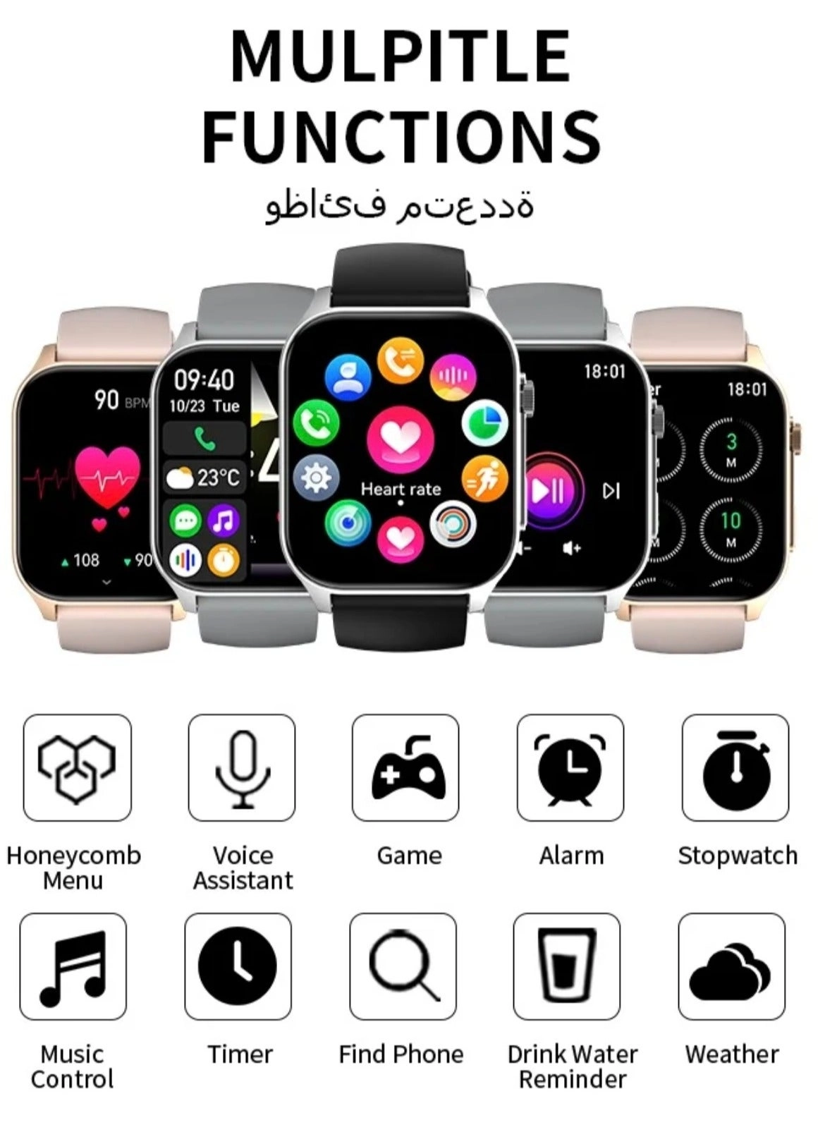 Business Smartwatch Zinc Alloy