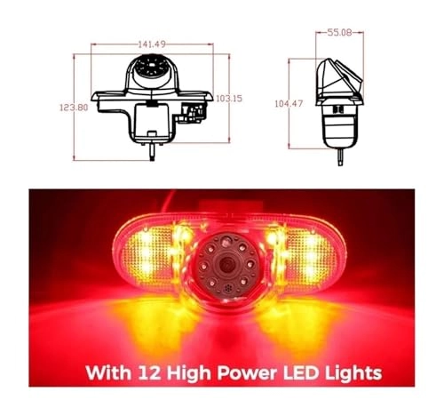 Reverse Camera - Night vision 756(H)*504(V) pixels