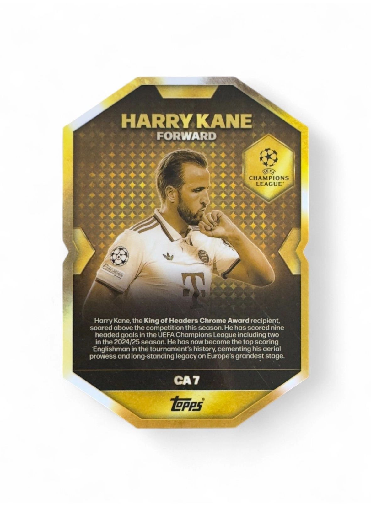 Match Attax 25/26 - Chrome Award Harry Kane - 1pcs + Bonus Cards - 40pcs