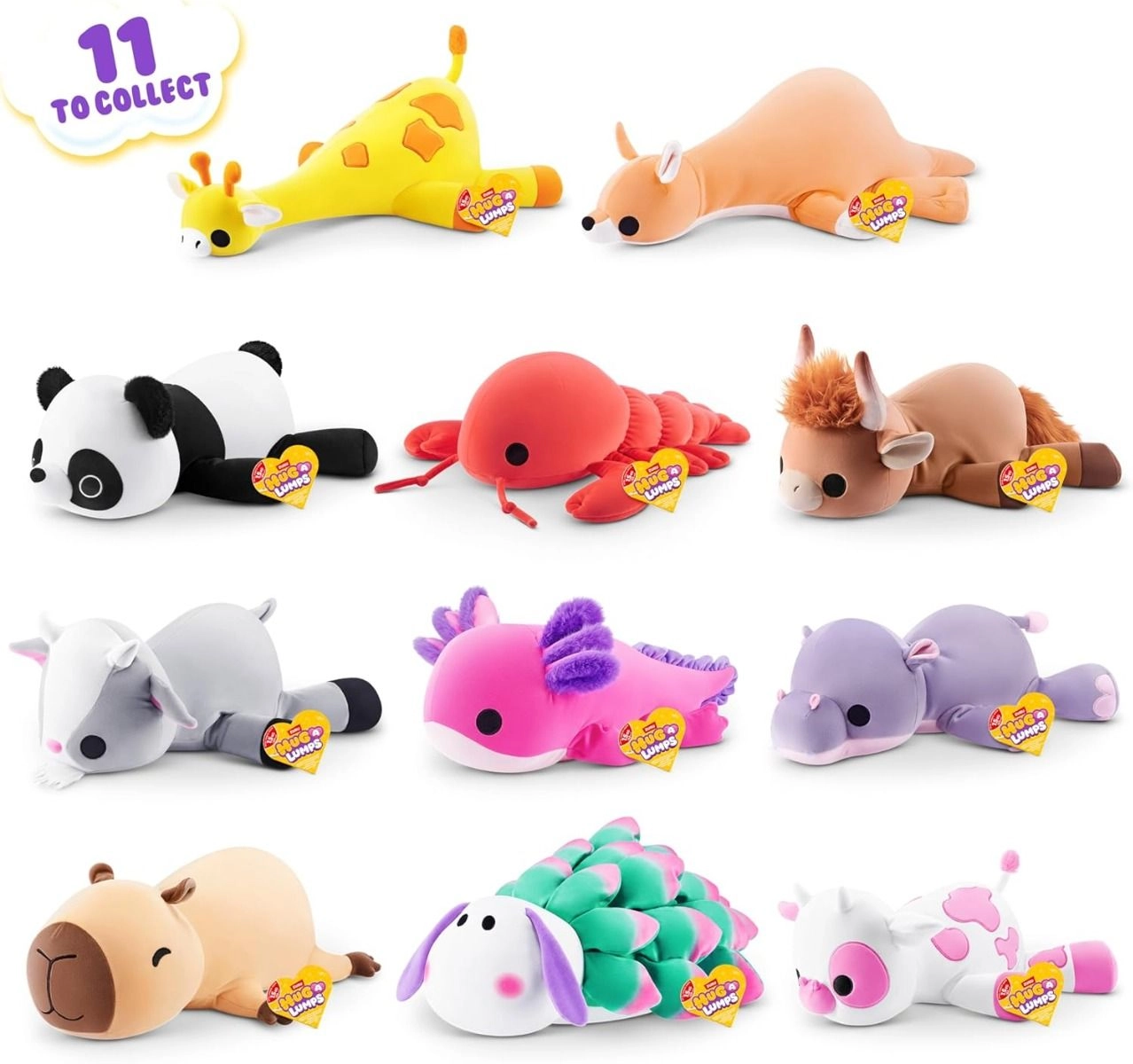 ZURU Hug A Lumps - Weighted Plush Multi Colour