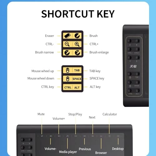 Graphics Drawing Tablet - 230x132mm 8192 Levels