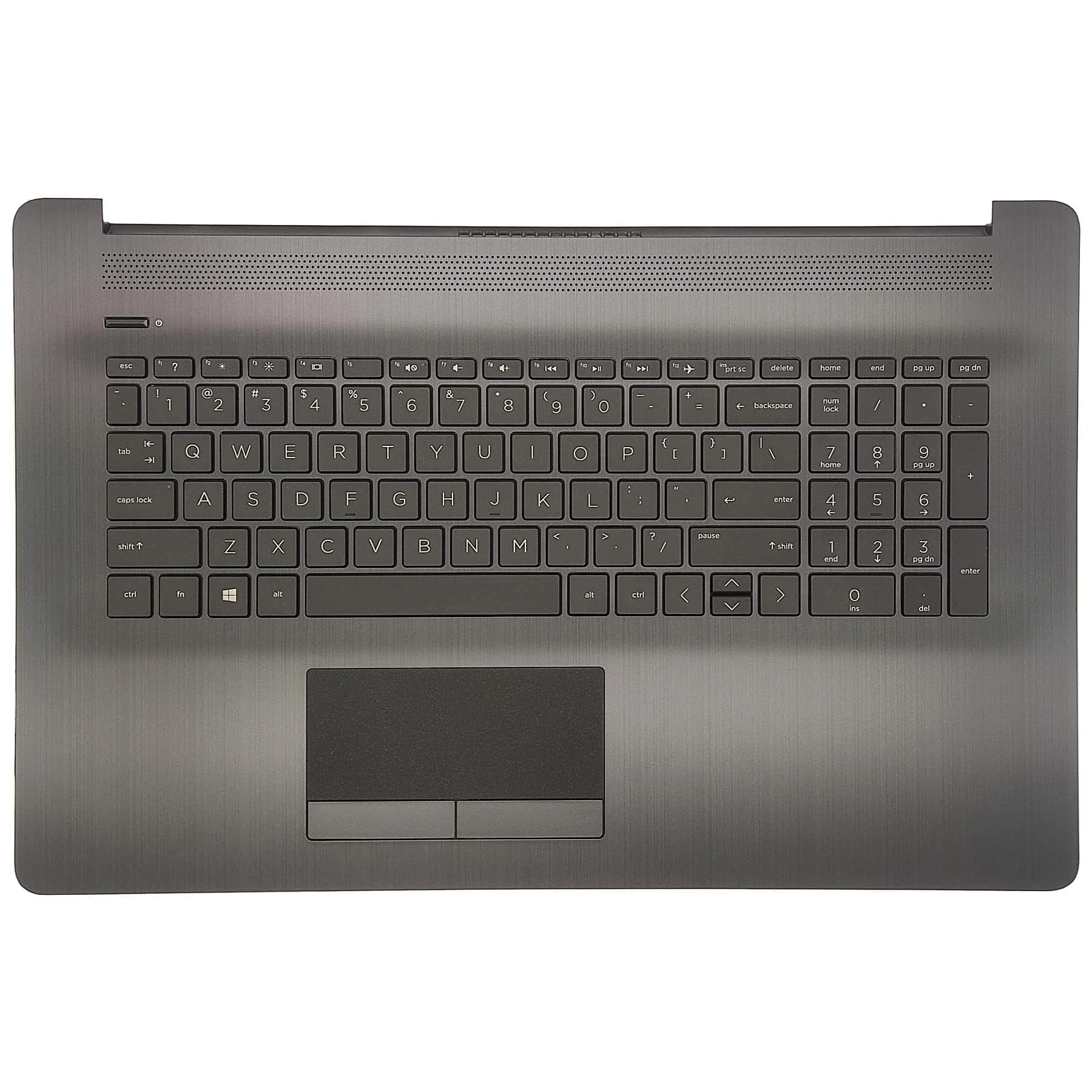 Jxjslp Upper Case Palmrest - Non-Backlit Keyboard 73H0 Touchpad L22750-001