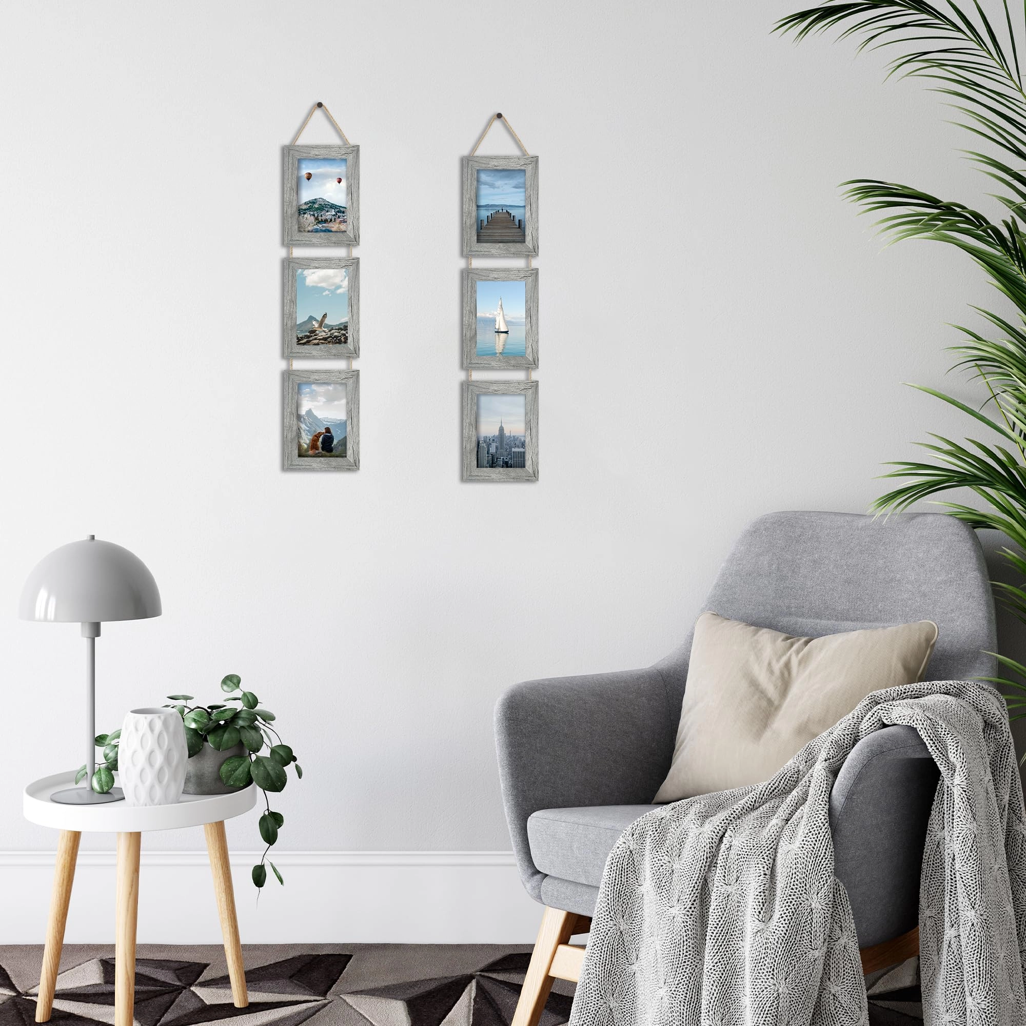 Collage Picture Frames - 5x5 in 3 Opening