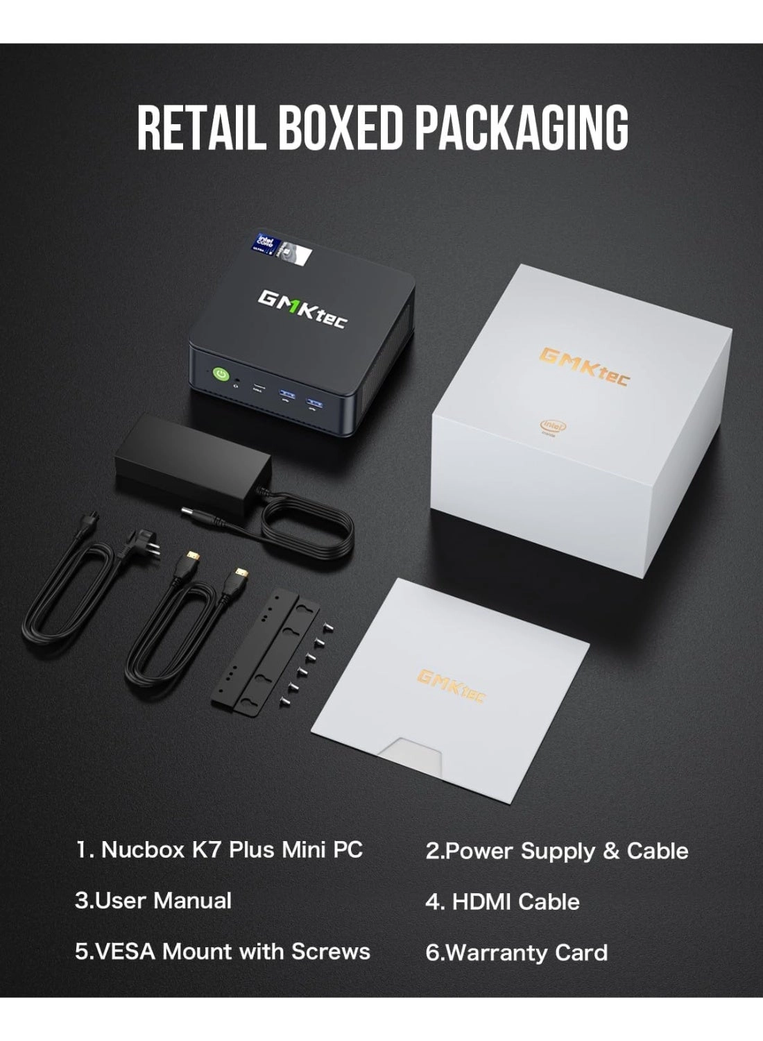 NucBox K7 PLUS - SSD 1TB 32GB Intel Core i7-13620H