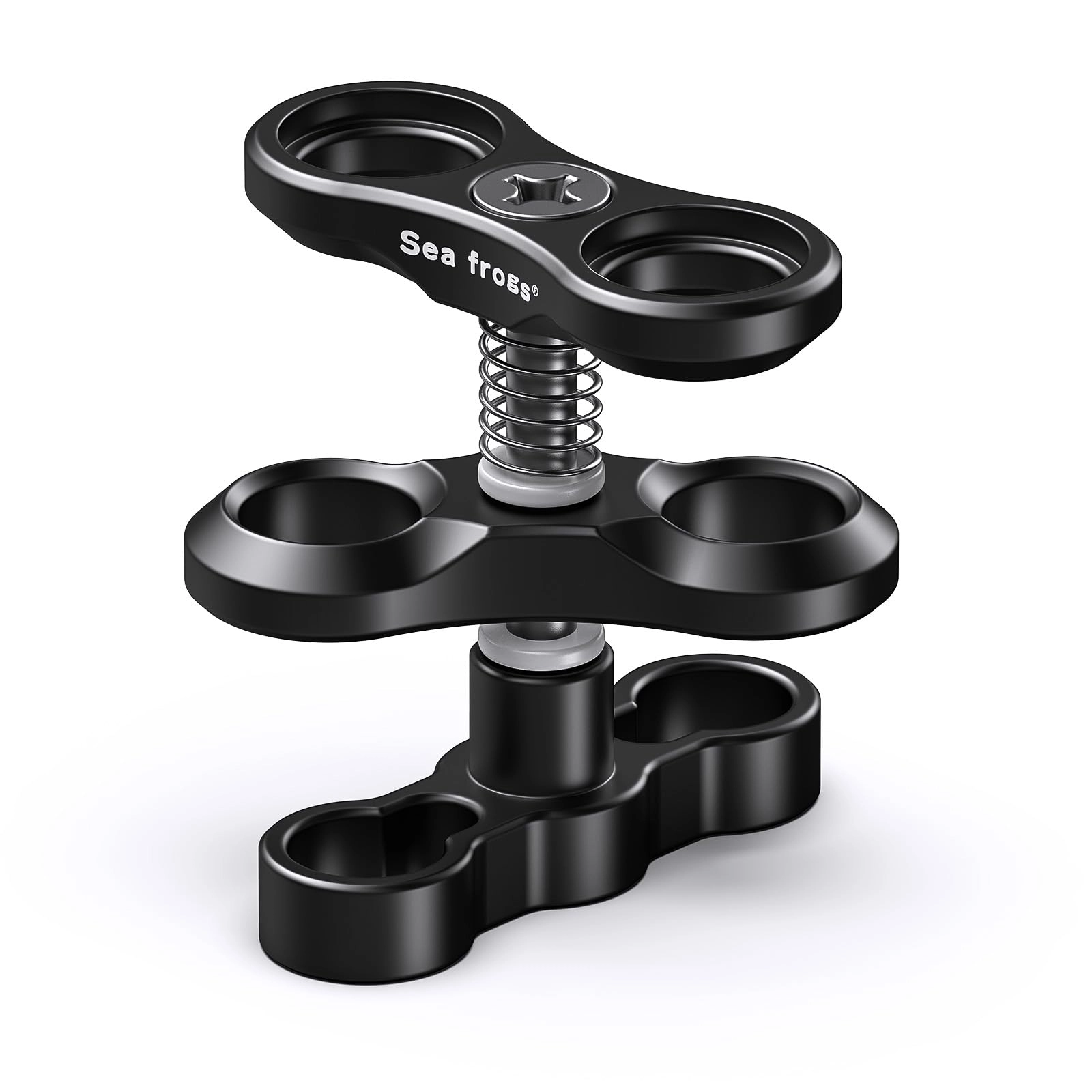 Sea frogs CP-2 - Double Ball Clamp Black