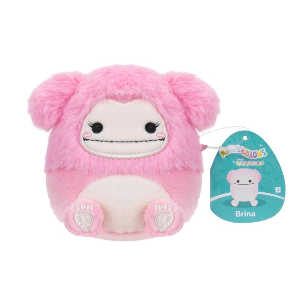 Micromallows Brina Bigfoot + Micromallows Chanel Cinnamon Roll + Micromallows Lucia Lemur + Micromallows Tenise Parrot