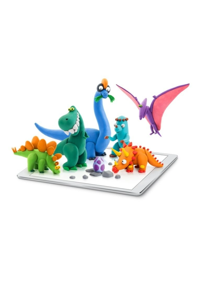 Dinos Set - Organic 850g 15pcs.