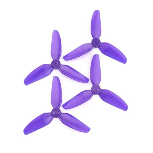 3X1.6X3 3-Blade PC Propeller - 4Pairs Gray 1.5mm