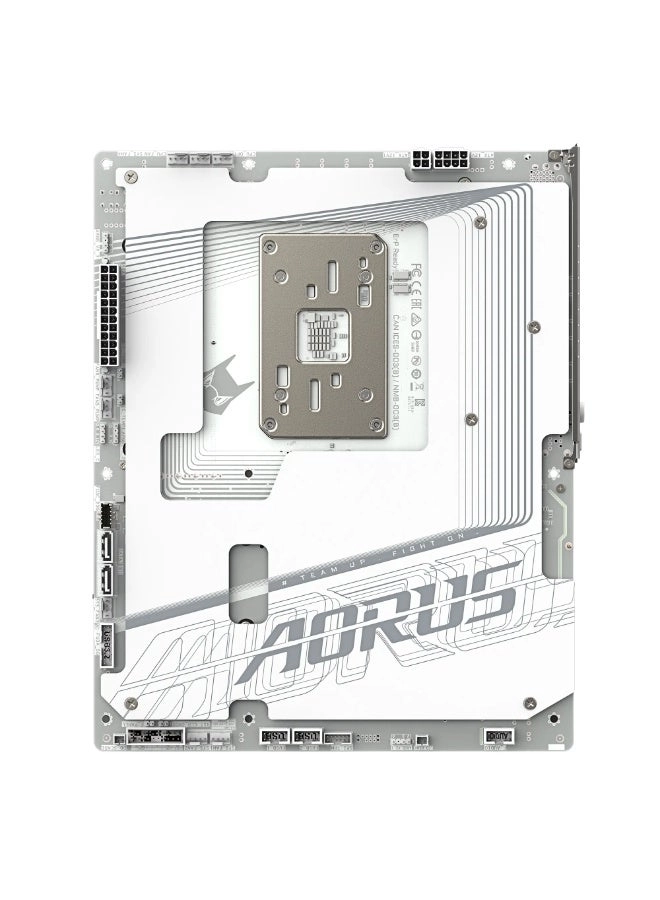 X870 AORUS STEALTH ICE - AMD AM5 DDR5 PCIe 5.0