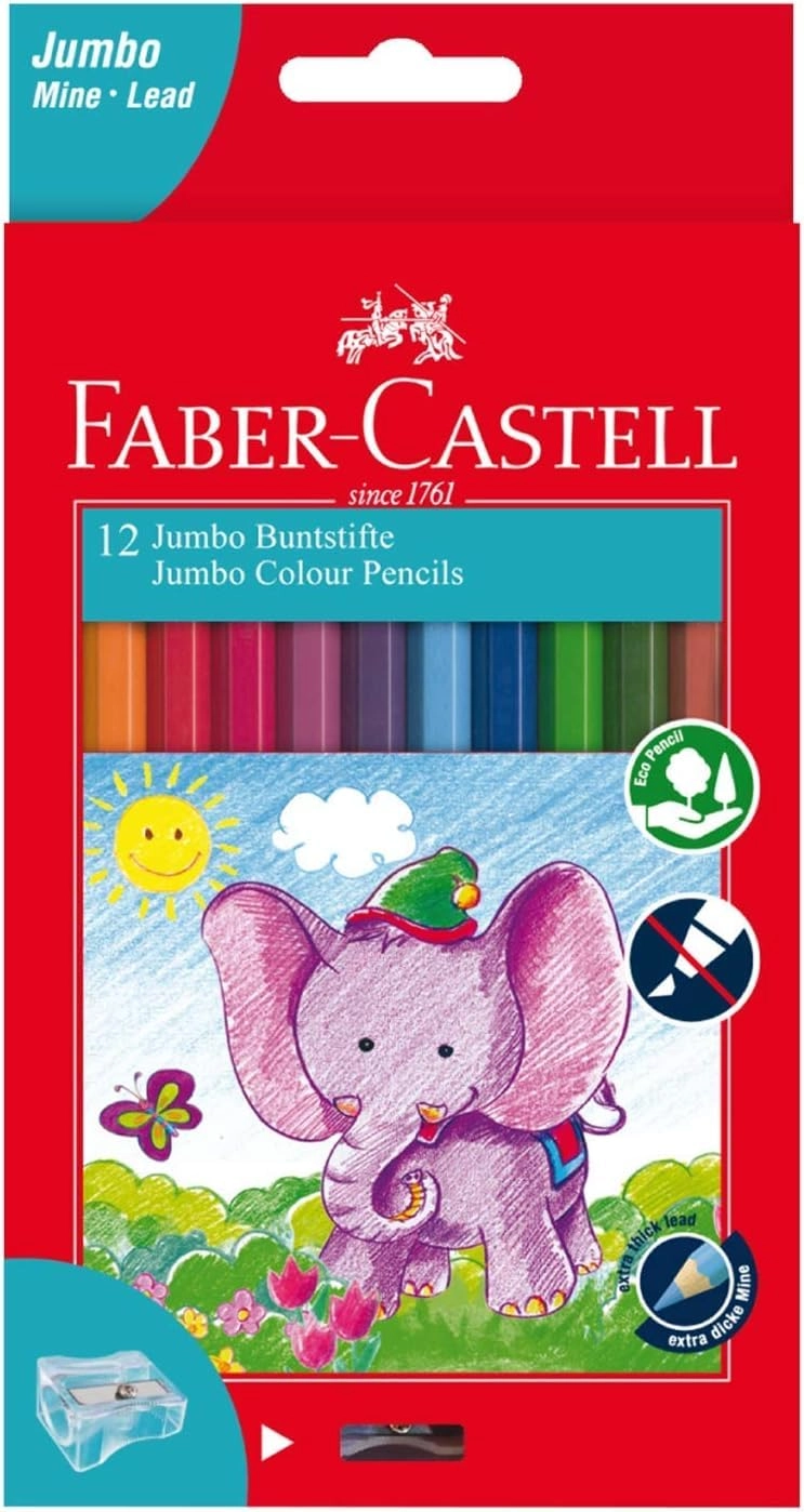 Classic Coloured Pencils - 12 Pcs