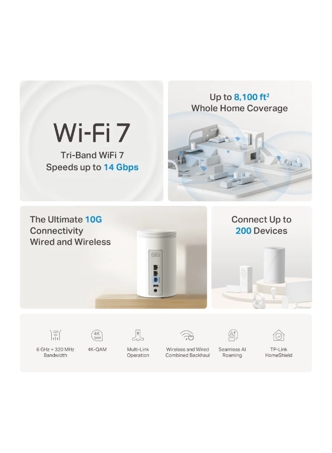 Deco BE68 - Wi-Fi 7 3-Pack