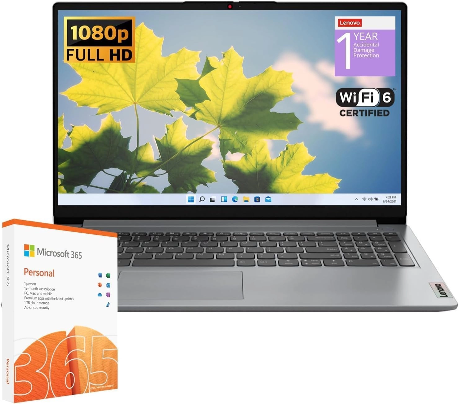 IdeaPad 1 15IJL7 - 15.6'' Celeron 20GB DDR4 1128GB
