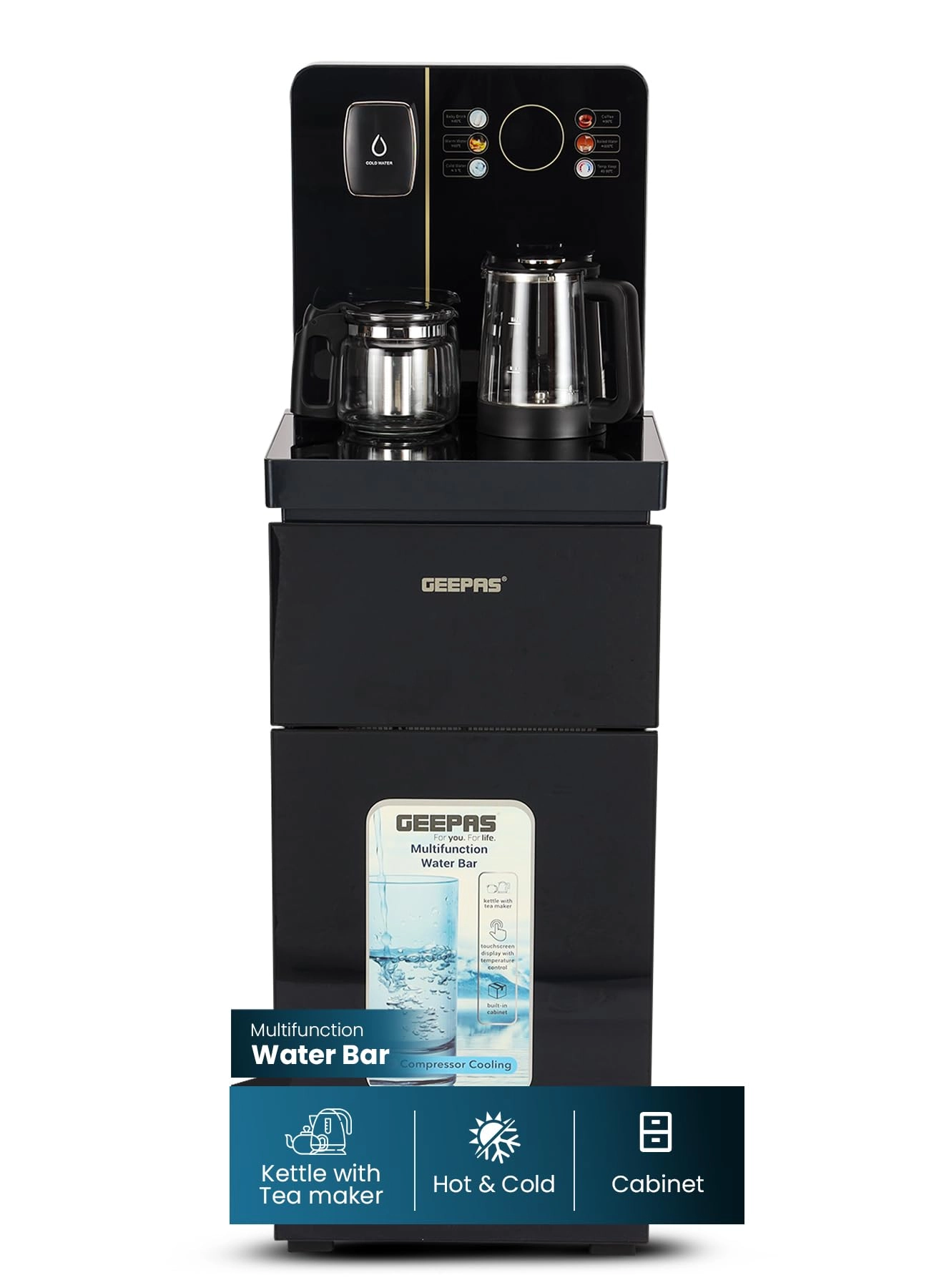 GEEPAS Multifunction Water Bar - 14 LPH
