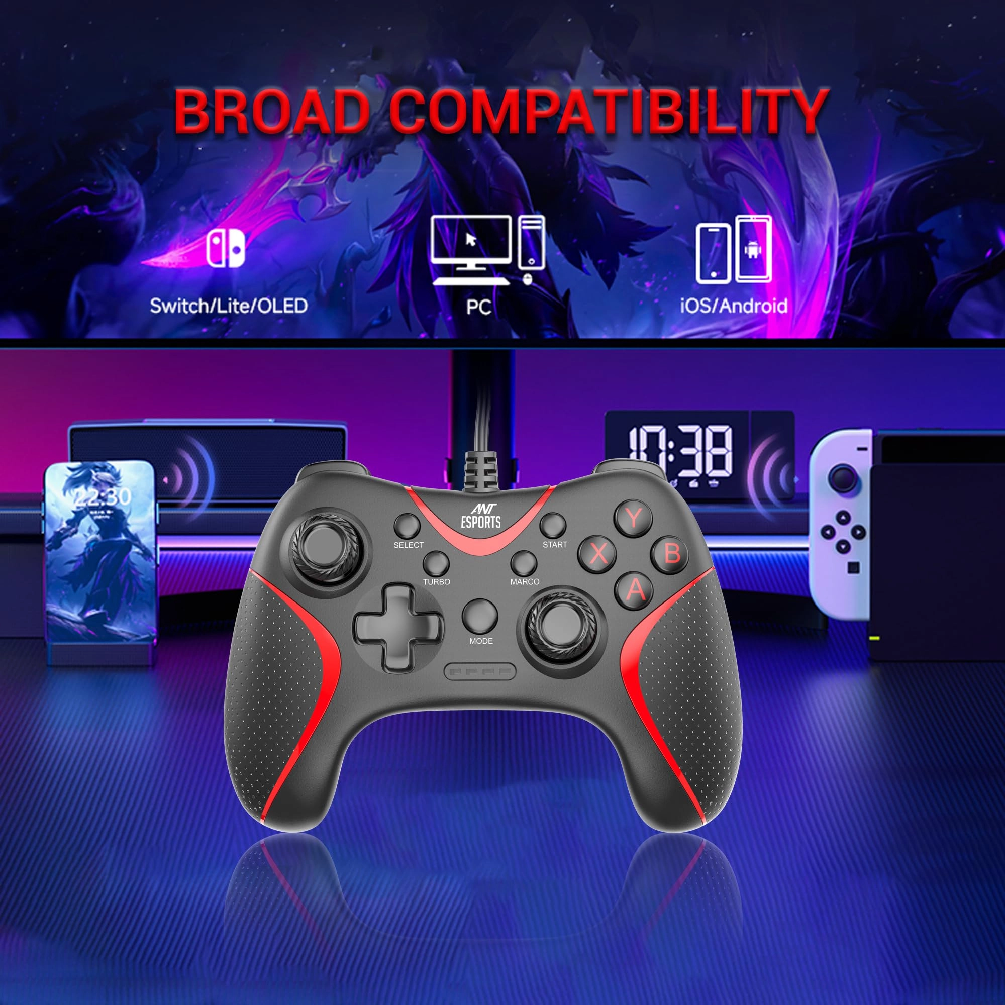 GPL200 - Black Windows PC PS3 Android TV Box