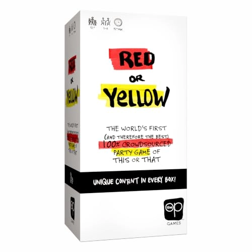 Red or Yellow - English 12+ 300x Cards