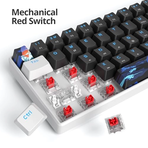 65 Percent Mechanical Gaming Keyboard - Wired