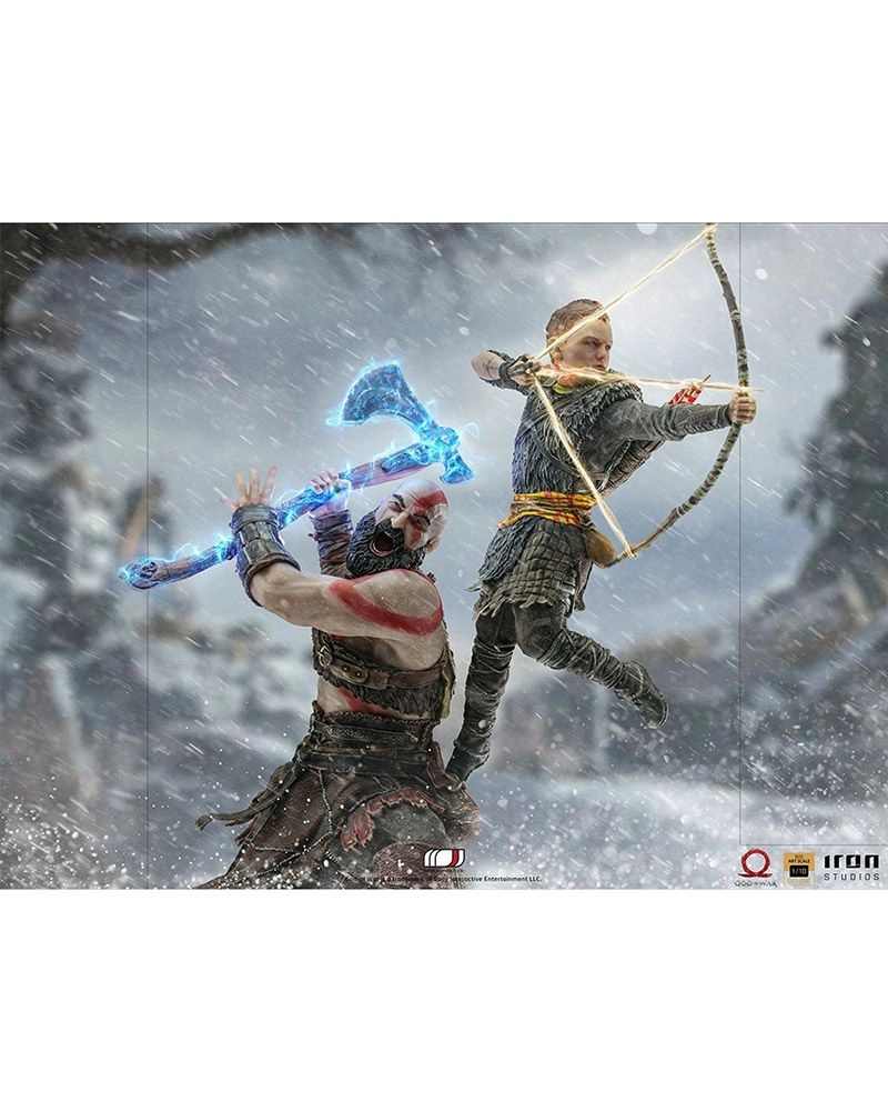 Kratos and Atreus - God of War - BDS Art Scale 1/10 Statue