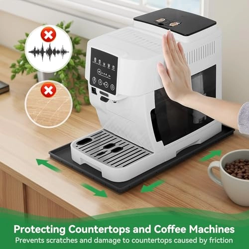 Silicone Mat for Coffee Machines - Non-Slip Waterproof 47 x 29 cm
