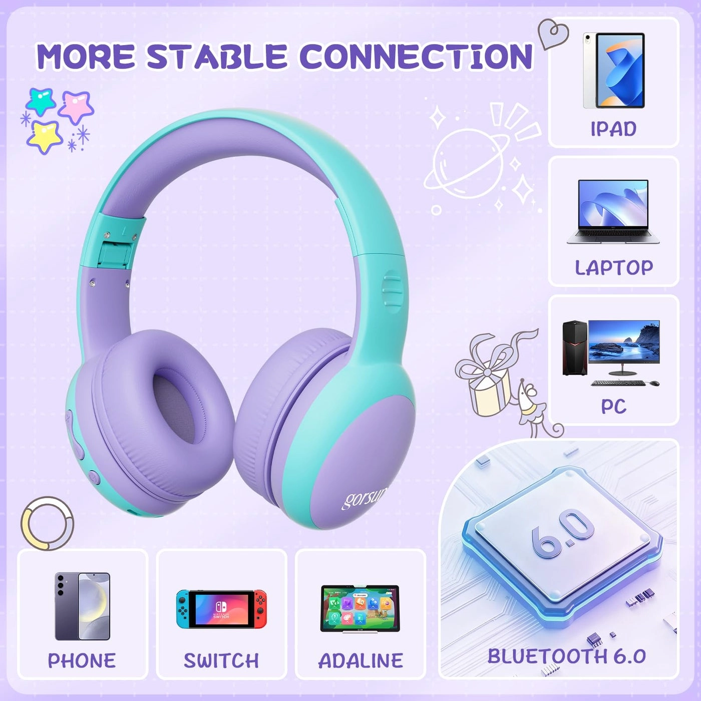 E61 Wireless Headphone