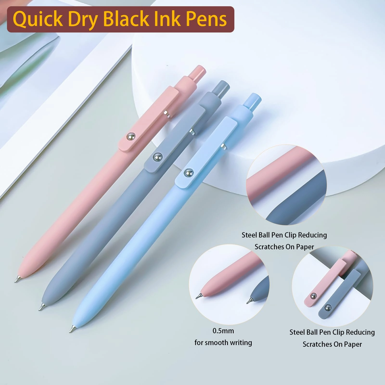 Aesthetic School Supplies - 37pcs Set