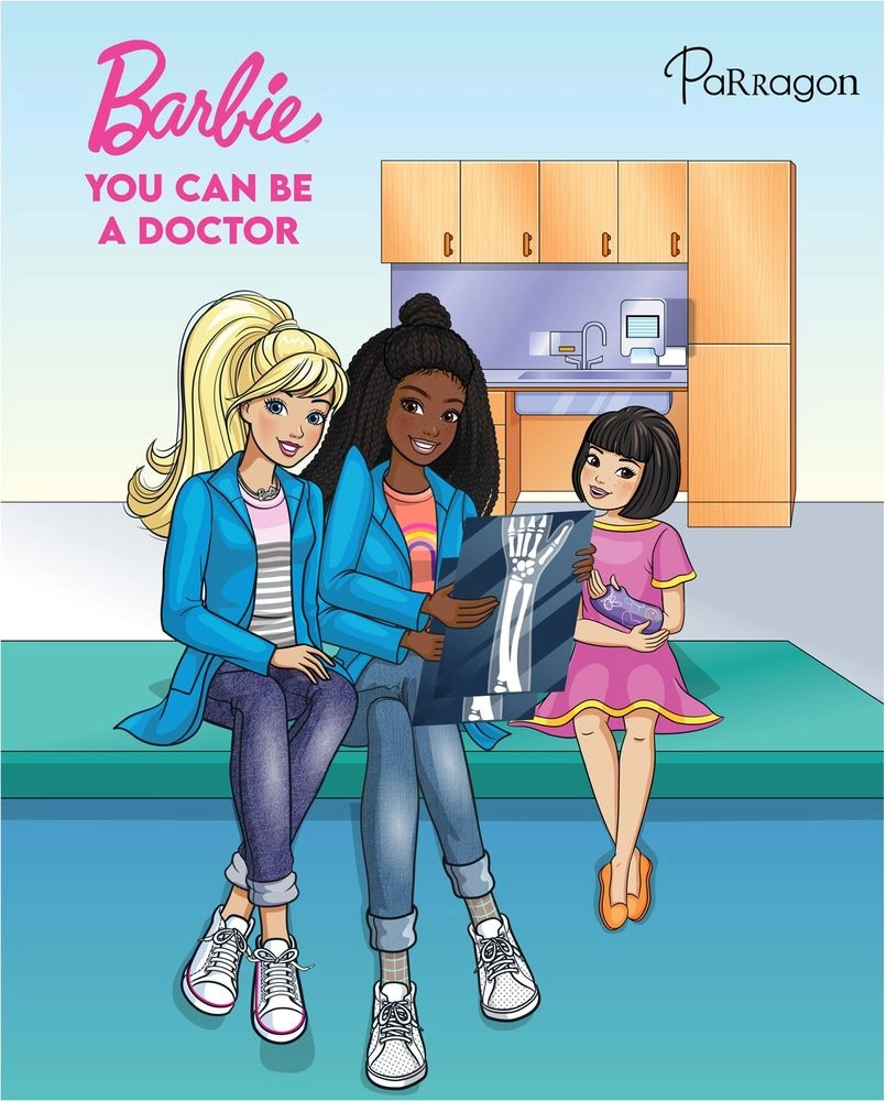 Barbie You Can Be A Doctor - Story & Treasury Book 32 Pages