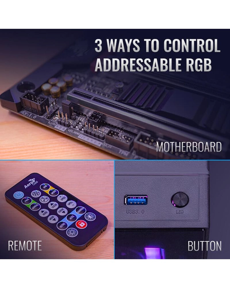 Eclipse 12 Pro - 3 fans 120mm + H66F - RGB