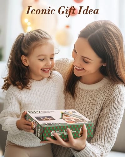 Miniature House Kit - Christmas