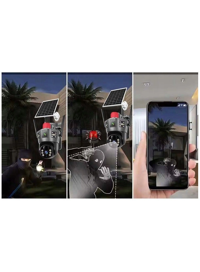 WiFi PTZ Camera - 4MP 64G Outdoor