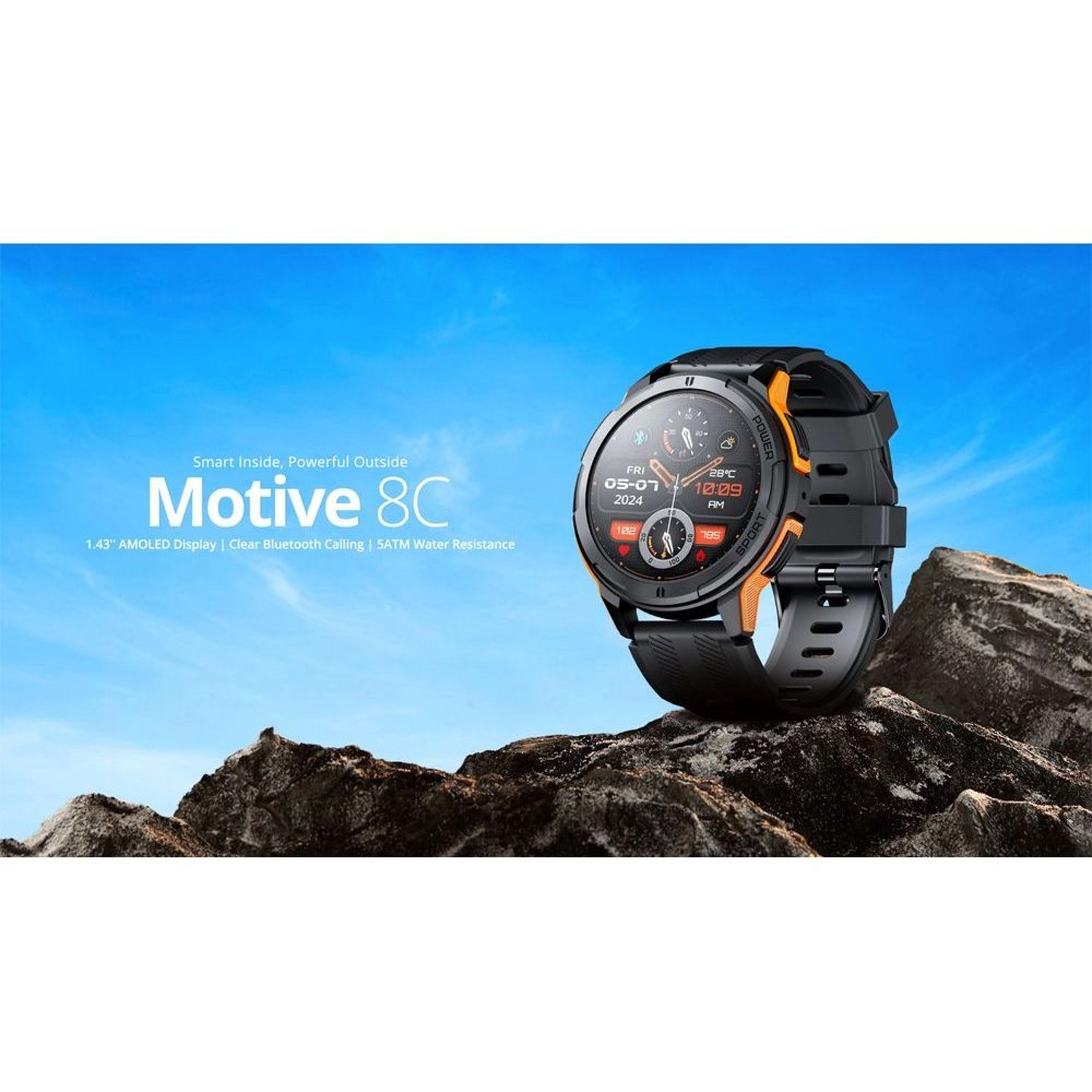 Motive 8C 36mm Zinc alloy