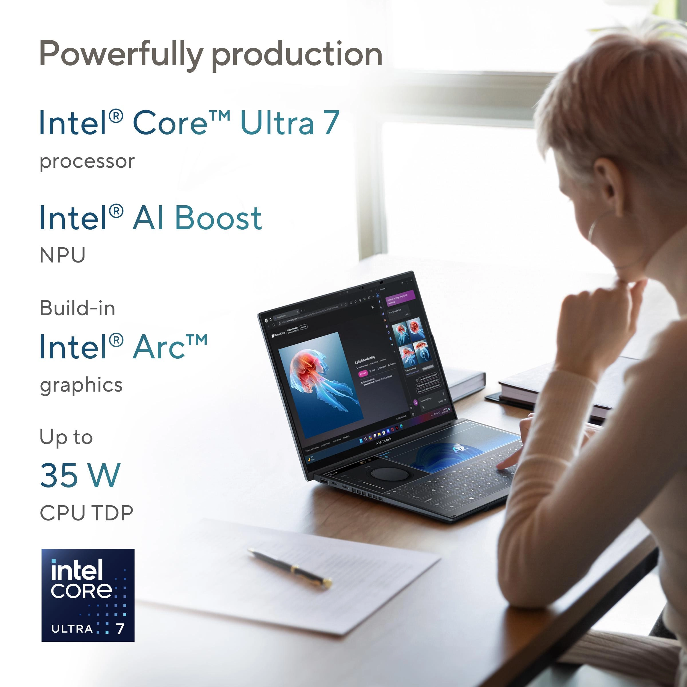 Zenbook DUO UX8406MA-DS76T - 14'' Core Ultra 7-155H 16GB DDR5 1TB SSD