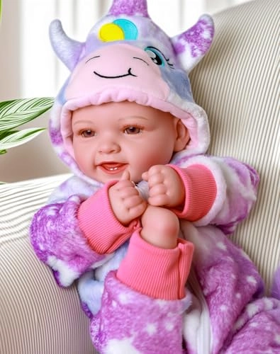 Mia Reborn Baby Doll - 17-inch Vinyl Cotton Ages 3+