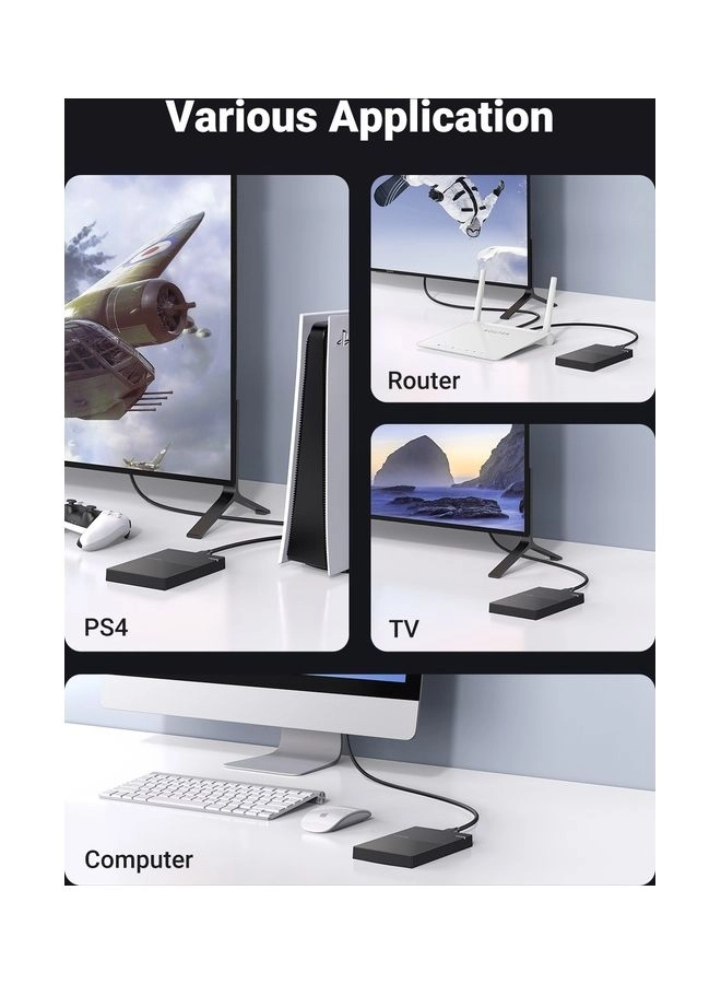 Hard Drive Enclosure - USB 3.1 SATA I II III 2.5 Inch