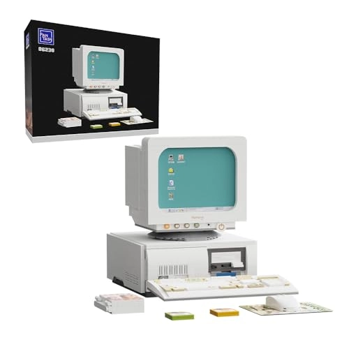 Retro Computer Building Blocks Set - 22 pcs