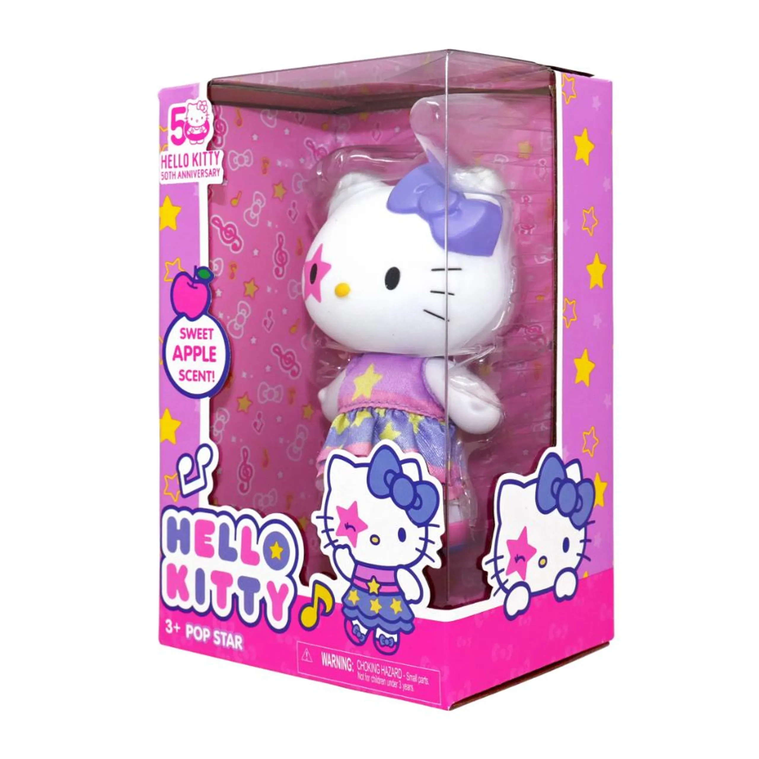 Hello Kitty Popstar Doll - 4-Inch Sweet Apple Scent Ages 3+