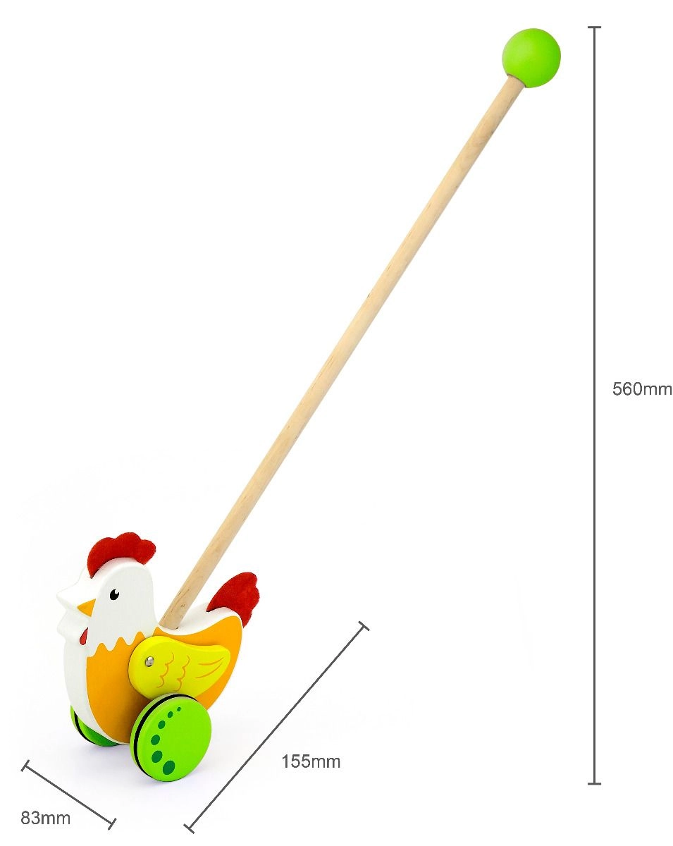Push Toy - Rooster