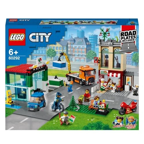 City Town Centre (60292) - Car Wash 8 Minifigures