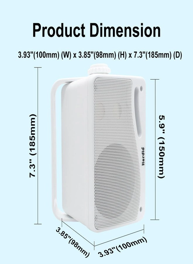 Passive Outdoor Speakers - 3.5 Inch 200W