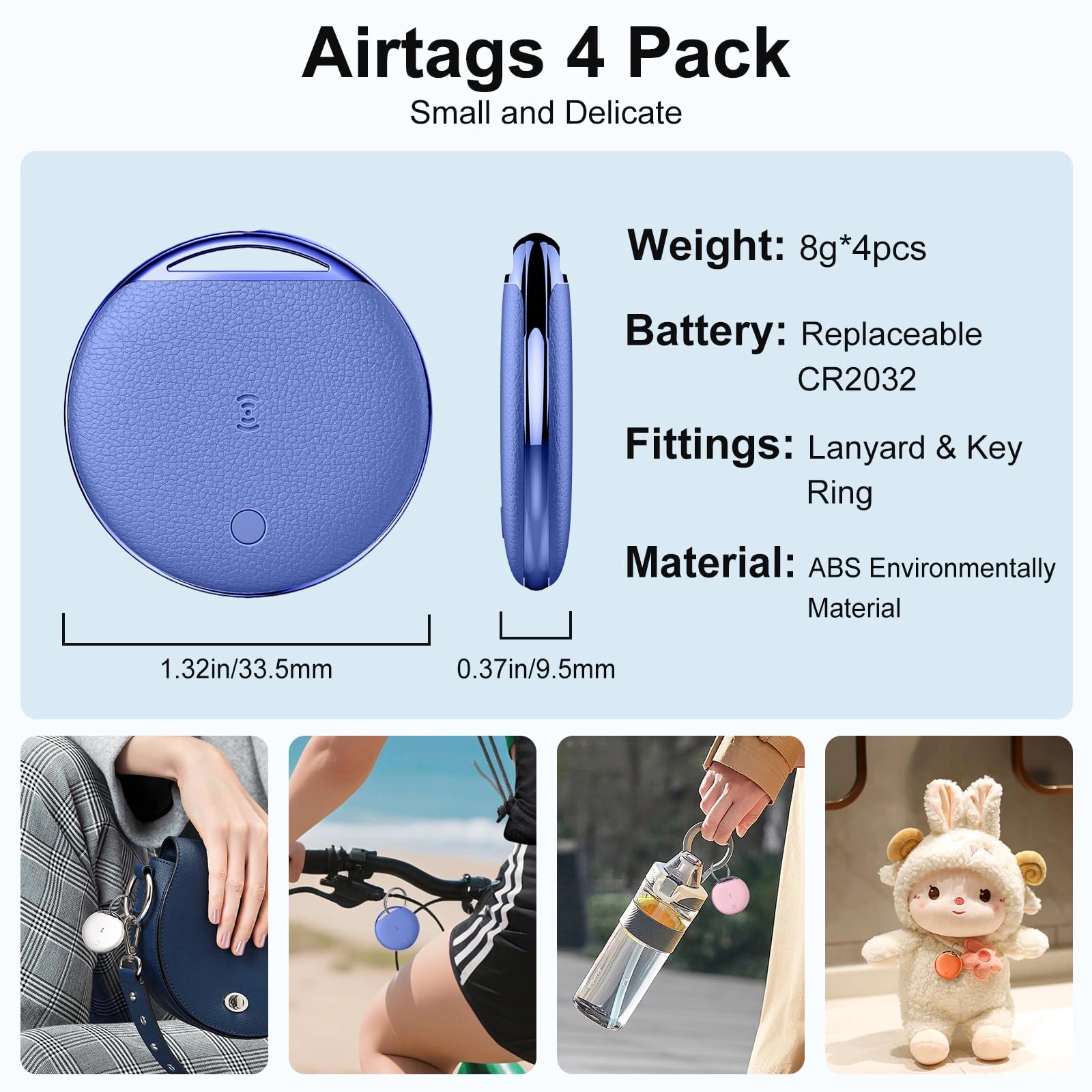 Air Tracker Tags - 4 Pack
