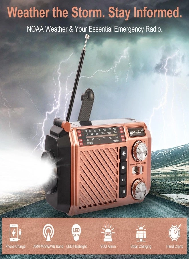 A380BTS - Emergency Hand Crank Radio